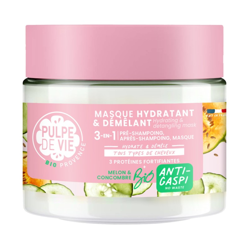 ΜΑΣΚΑ ΕΝΥΔΑΤΩΣΗΣ ΜΑΛΛΙΩΝ 3 ΣΕ 1 300ml - Pulpe De Vie
