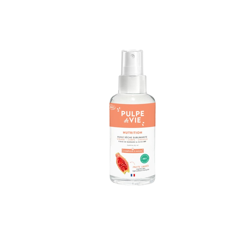 ΞΗΡΟ ΛΑΔΙ ΓΙΑ ΠΡΟΣΩΠΟ - ΣΩΜΑ - ΜΑΛΛΙΑ 100ml - Pulpe De Vie